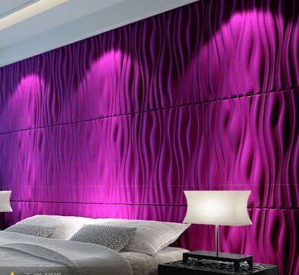 KTV / বার / ক্লাব 3D Textured প্রাচীর প্যানেল