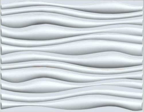 KTV / Bar / Club 3D bertekstur Wall Panel