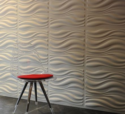 KTV/barre/club 3D ont donné à des panneaux une consistance rugueuse de mur