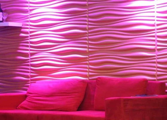 KTV/la barra/el club 3D texturizaron los paneles de pared