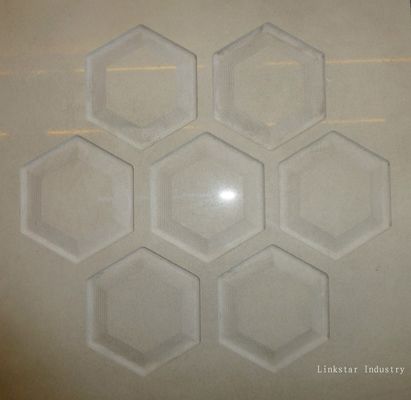 De natuurlijke panelen van de Kalksteen 3d geweven muur