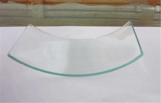 U Shape 15mm cong Tempered Glass Đối Building Windows / Cửa ra vào