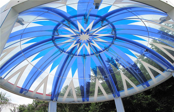 แสงสีเขียวโค้งกระจกนิรภัย, 12mm โค้งแก้ว toughened CCC