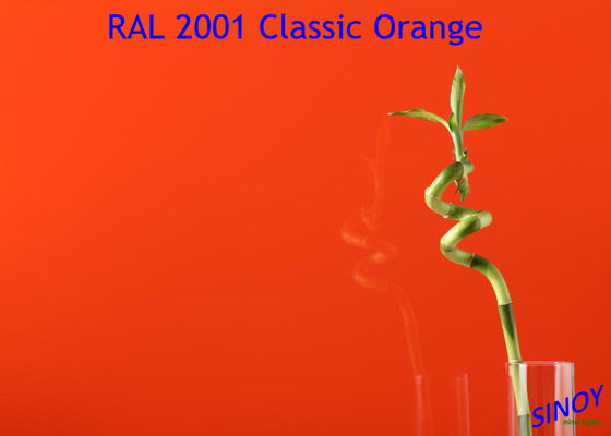 RAL ضد آب تزئینی 2001 نارنجی کلاسیک لاکی شیشه ای، برای برنامه های کاربردی داخلی