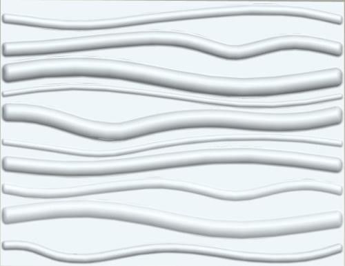 Khách sạn / văn phòng tường nghệ thuật 3D Textured Wall Panels Washable tường trang trí 3D Gạch
