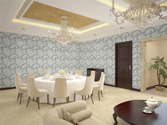 پانل های مد اتاق خواب معاصر دیوار دکو 3D بافت دیوار برای نوار زینتی فردی