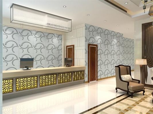 پانل های مد اتاق خواب معاصر دیوار دکو 3D بافت دیوار برای نوار زینتی فردی