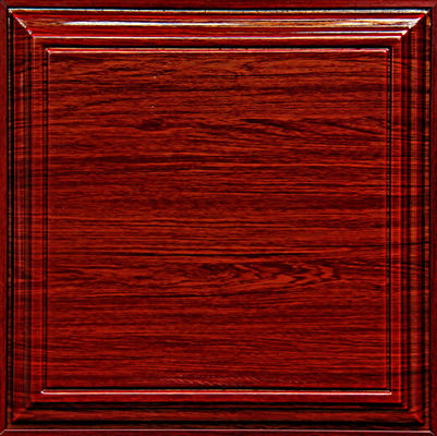 Eco-Friendly Wooden Ceiling Wallpaper / Modern 3D Wall Coverings with Nanocomposite Porcelain