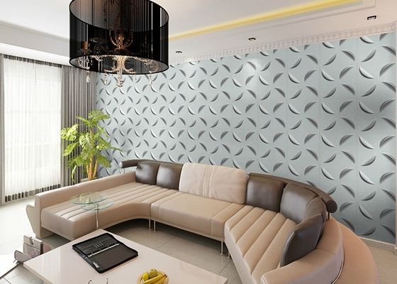 3D Duvar Panosu Cilalı Living Room