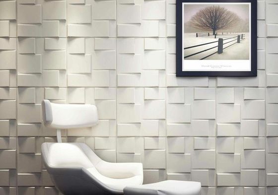 Panele Green Square Wall Art 3D ścienne 3D Płyta ścienna do pokryć domowe dekoracje ścienne