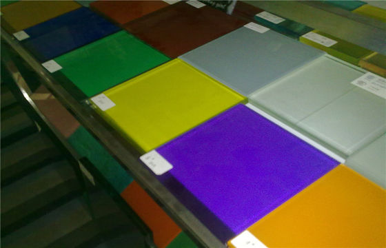 Renkli Pencere Laminalı Emniyet Camlı Ses Yalıtımı CE CCC ISO ile