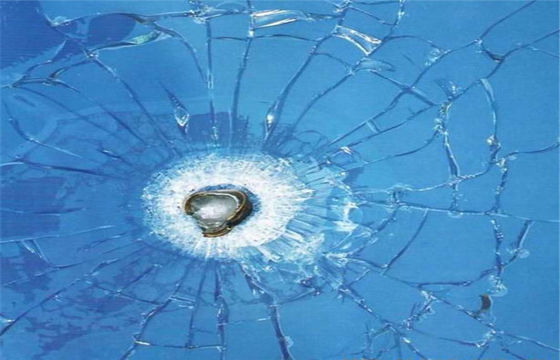 12mm - 50mm Szkło kuloodporne CE IGCC, Show Room Float Glass