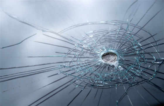 12mm - 50mm Szkło kuloodporne CE IGCC, Show Room Float Glass