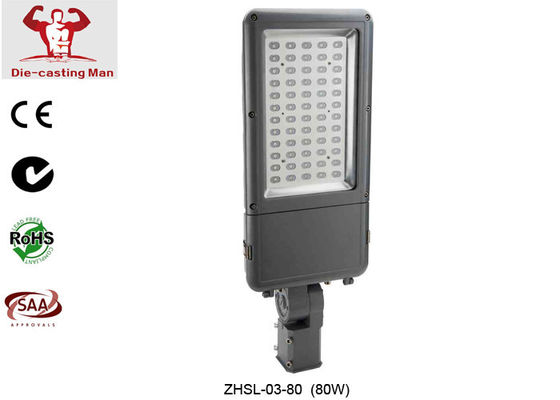 SMD 80W چراغ خیابان لامپ نور با تمپر شیشه منتشر 85V - 265V AC