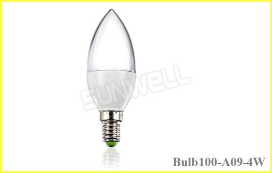 360 डिग्री पाले सेओढ़ लिया E27 मोमबत्ती बल्ब 4W 8pcs एल ई डी Epistar SMD 5630 का नेतृत्व किया