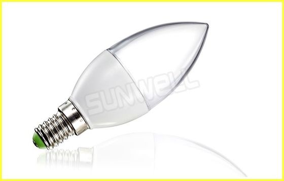 360 डिग्री पाले सेओढ़ लिया E27 मोमबत्ती बल्ब 4W 8pcs एल ई डी Epistar SMD 5630 का नेतृत्व किया
