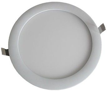 750lm yüksek akısı düz yuvarlak LED Panel ışık 12w, sıcak beyaz CE ROHS