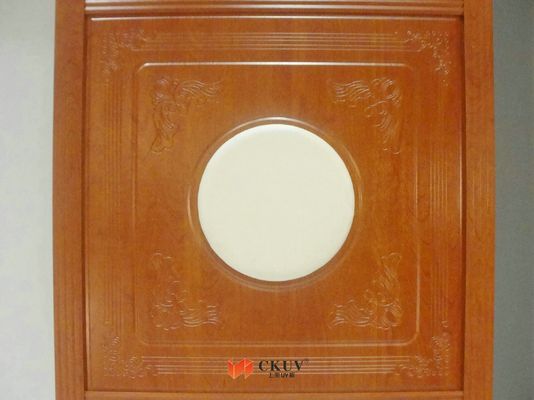 دانه چوب ام دی اف جذب حک شده گنجه کمد لباس ارتفاع کشویی 1900mm 2400mm-
