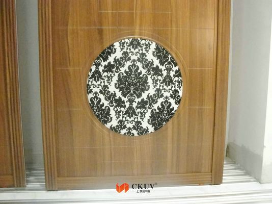 کلاسیک 8mm و / 12mm استفاده Aryclic ام دی اف / چوب پلاستیک / چرم کشویی گواهی ISO درب
