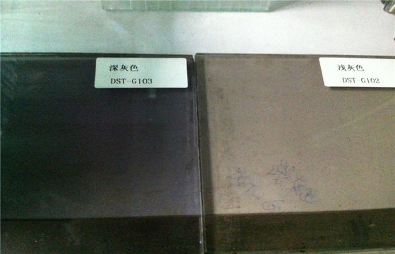 高力着色されたガラス パネル