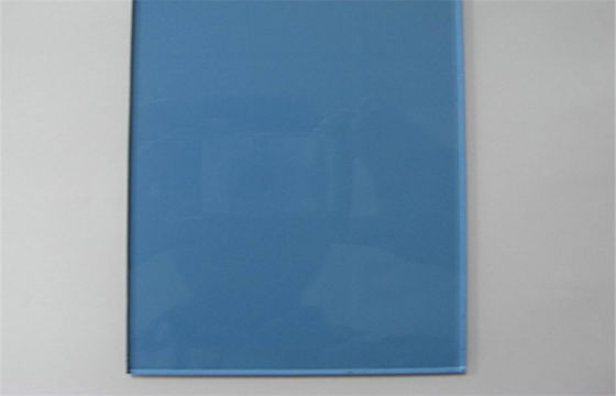Ocean Blue Colored Glass Panels