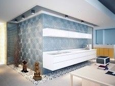 Ev Dekoru 3D Dekoratif Duvar Panelleri El Boyası Ticari alan