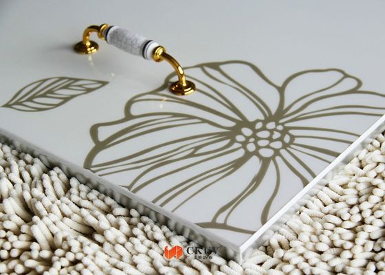 نقاشی ملامینه مواجه 18MM 3D پانل دیوار های تزئینی برای دیوار تلویزیون پس زمینه