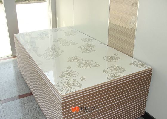 نقاشی ملامینه مواجه 18MM 3D پانل دیوار های تزئینی برای دیوار تلویزیون پس زمینه