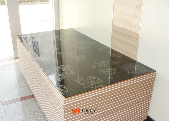 نقاشی ملامینه مواجه 18MM 3D پانل دیوار های تزئینی برای دیوار تلویزیون پس زمینه