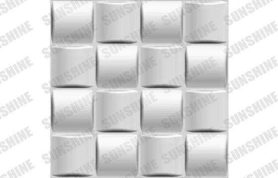 Văn phòng / thương mại nhựa 3D trang trí tường Panels Với âm thanh hấp thụ