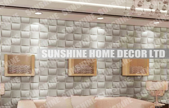 Văn phòng / thương mại nhựa 3D trang trí tường Panels Với âm thanh hấp thụ