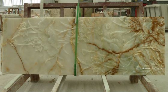 Естественный paneling стены оникса 3d декоративный