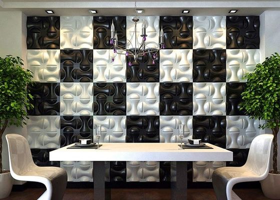 Hotel koridorlar dekoratif iç / dış 3D eğlence duvar çıkartmaları için duvar panelleri