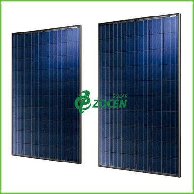 ลามิเนต 300W Polycrystalline แผงเซลล์แสงอาทิตย์ที่มีเหล็กกระจกต่ำ
