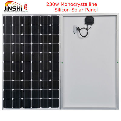 低い鉄の緩和されたガラスが付いている 230w の多/モノクリスタル ケイ素の太陽電池パネル