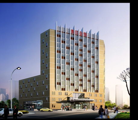 املاک و مستغلات مجسمه سازی مدل 3D مینیاتور مدل معماری ساز ساختمان هتل