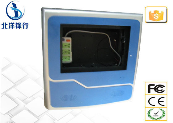 Bankcard आरएफआईडी कार्ड रीडर दीवार कियोस्क टच स्क्रीन सूचना कियोस्क पर चढ़कर