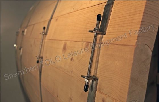 خارجيّ حديقة sauna مقصور, كهربائيّ خشب 4 شخص برميل sauna غرفة