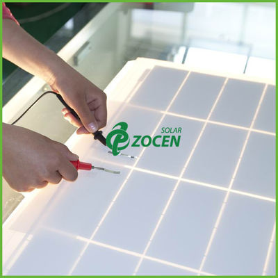 Aangemaakte Glas295w Polycrystalline Zonnepanelen voor Landelijke Elektrificatie