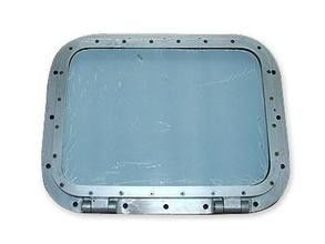 Cửa sổ hình chữ nhật Thuyền nhôm thép Marine Marine, Windows cố định