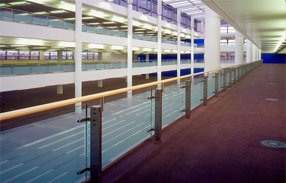 Wysoka wytrzymałość Silk sitodruku szkła 8mm 10mm Dla Balustrade