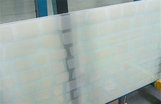 Het vensterscherm drukte Glasraad, Ceramische Gefrite Glascomités