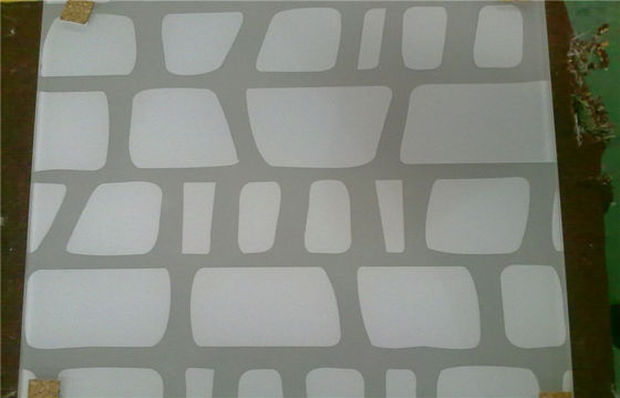 Het vensterscherm drukte Glasraad, Ceramische Gefrite Glascomités