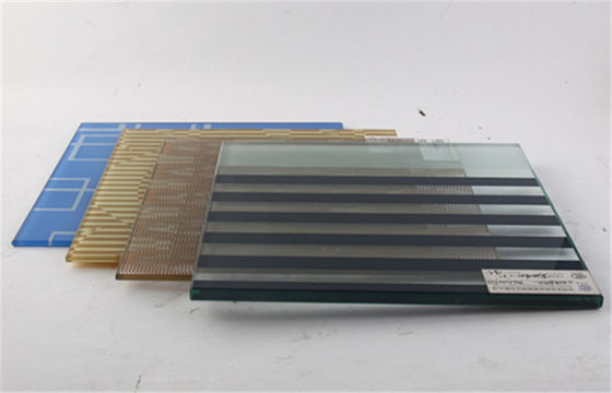 3mm - 19mm Serigrafie boog het Gedrukte Glas, Vlakte/Gebrandschilderd glas