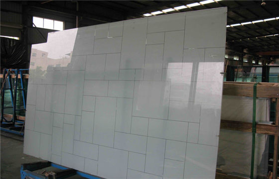 3mm - 19mm Serigrafie boog het Gedrukte Glas, Vlakte/Gebrandschilderd glas