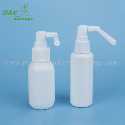 0.12CC Oral Spray Pompa z białych plastikowych butelek Drukowanie ekranu