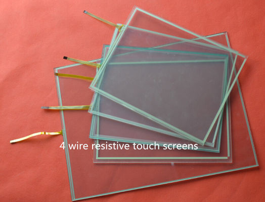 น้ำหนักเบา Resistive Touch Screen ล่างด้านบนกระจกฟิล์ม 2 นิ้ว - 25 นิ้ว