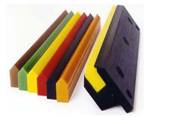 विलायक प्रतिरोधी पु Polyurethane स्क्रीन प्रिंटिंग Squeegee ब्लेड स्क्रेपर