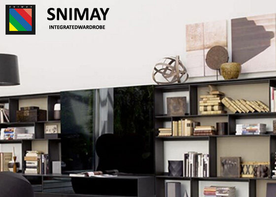 کتاب سیاه تزئینی پایه کابینت ها مدرن برای اتاق نشیمن، اتاق خواب