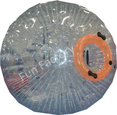 巨大なガラス玉の膨脹可能な Zorb の球のサッカー、透明な色